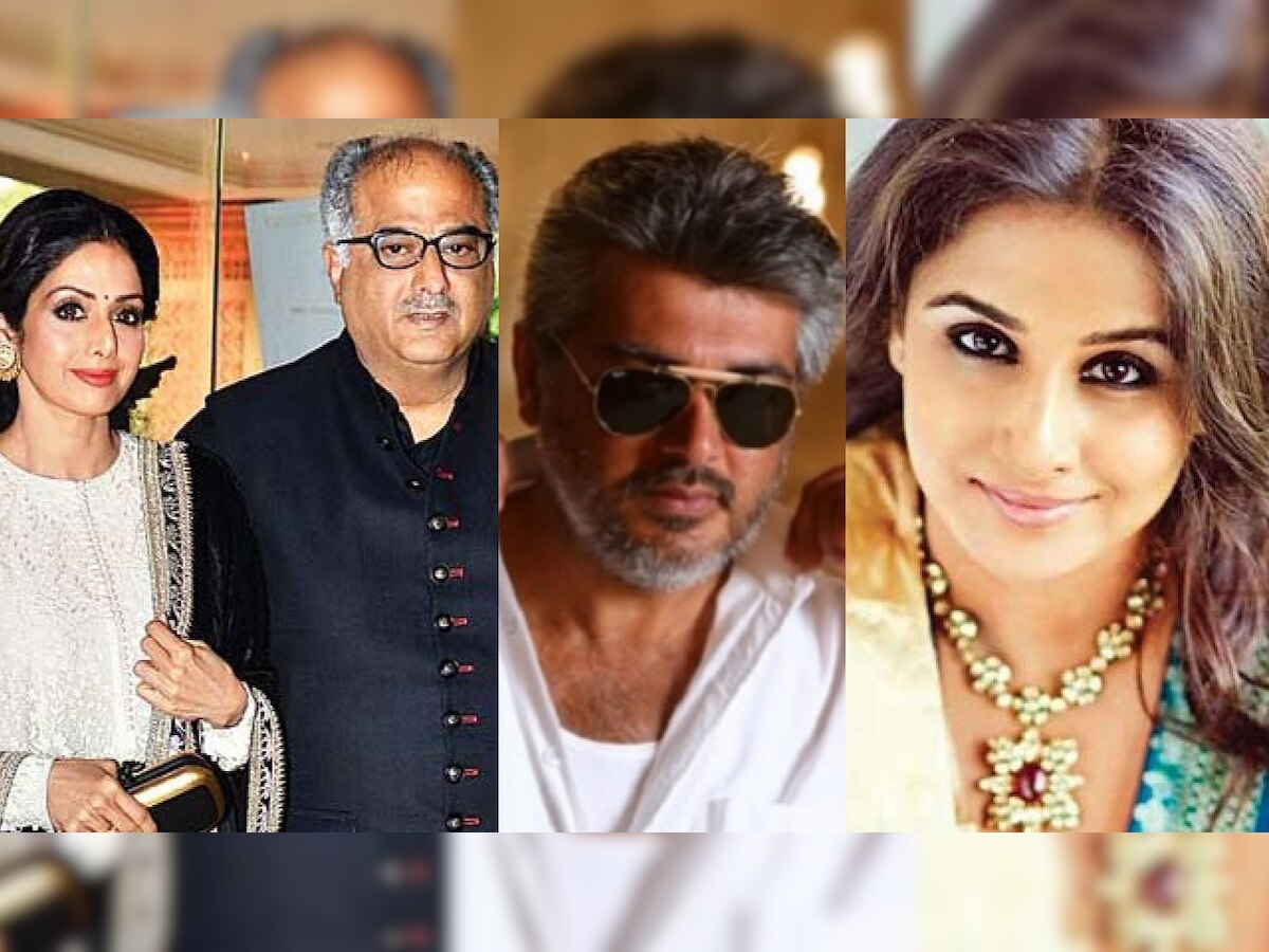 Boney Kapoor fulfills wife Sridevi's wish, starts production of 'Pink' Tamil remake with Ajith, Vidya Balan