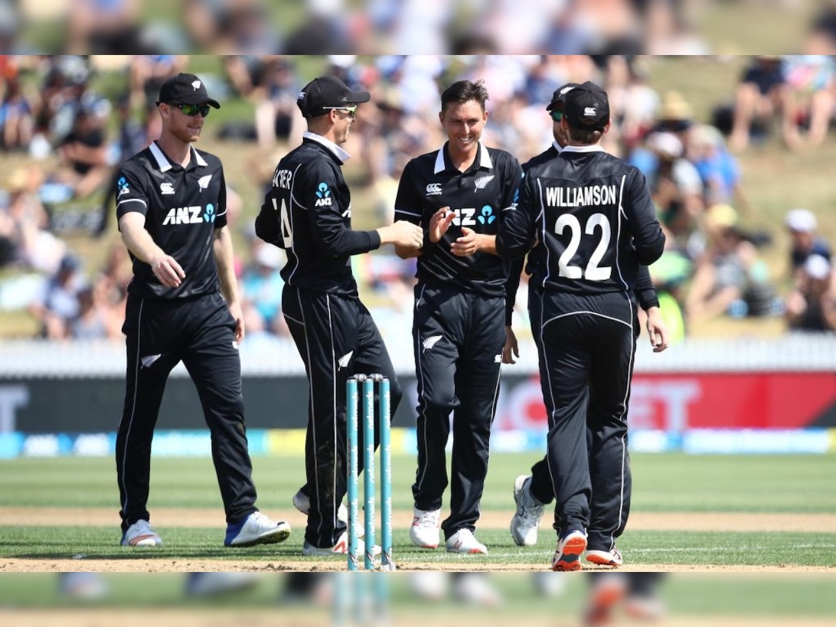 Hamilton ODI: Trent Boult bags fifer as Kohli-less India are bowled out for 92 in 4th ODI