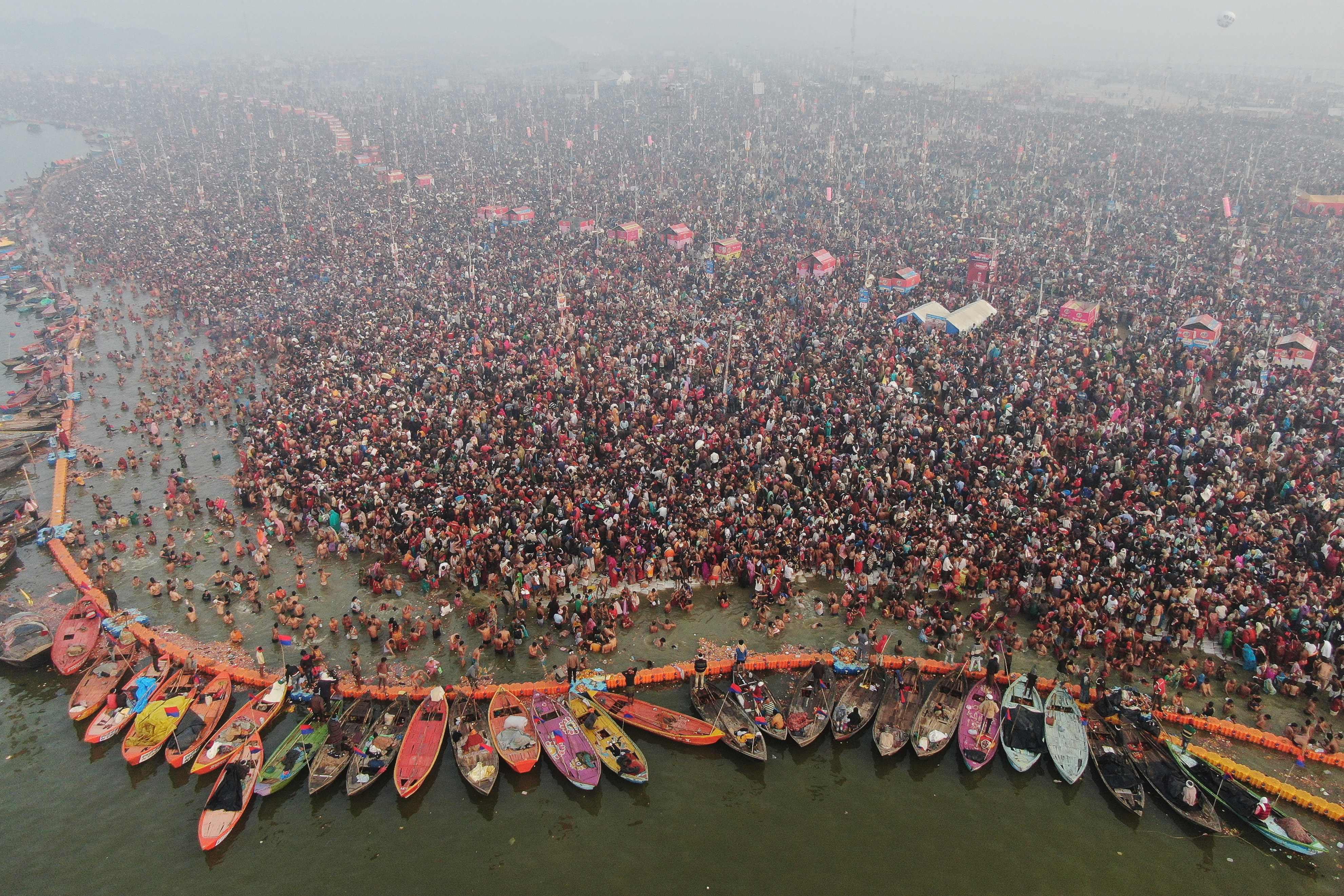 10 Crore Public 😱 At Mauni Amavasya Amrit Snaan In Prayagraj Maha Kumbh