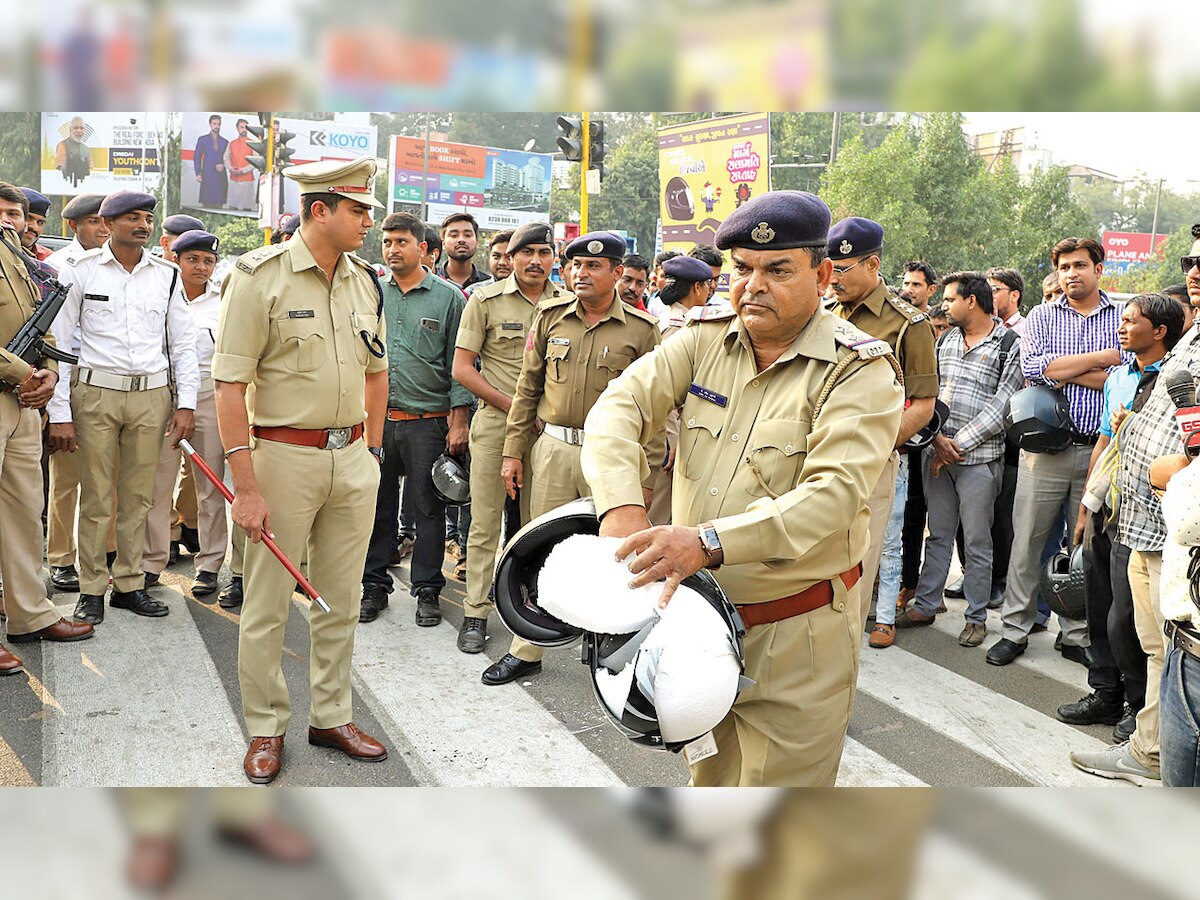 Wear helmets for safety, not to escape fine: Ahmedabad Traffic police