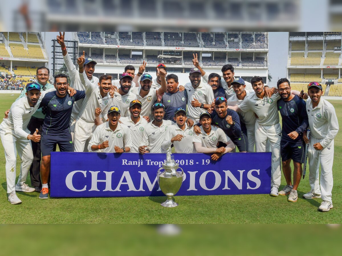 Ranji Trophy: Vidarbha champions again; Saurashtra end second best for 3rd time