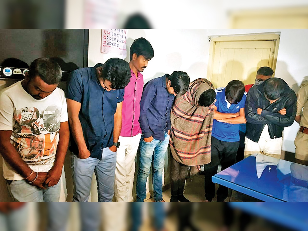 Ahmedabad: Gambling den busted in Shahibaug police HQ, eight arrested