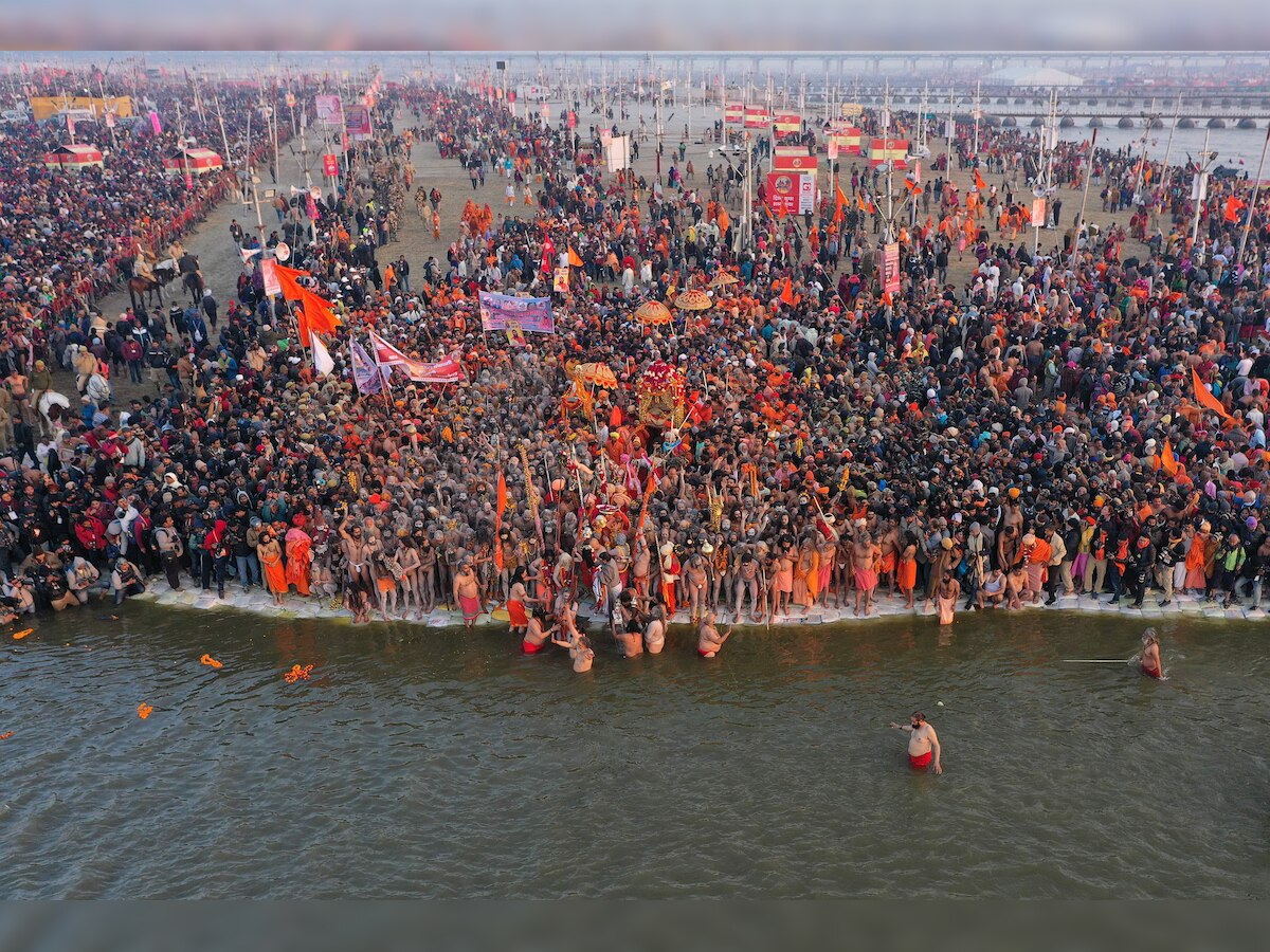 Kumbh Mela: At least 2 crore people expected to take third 'shahi snaan' tomorrow