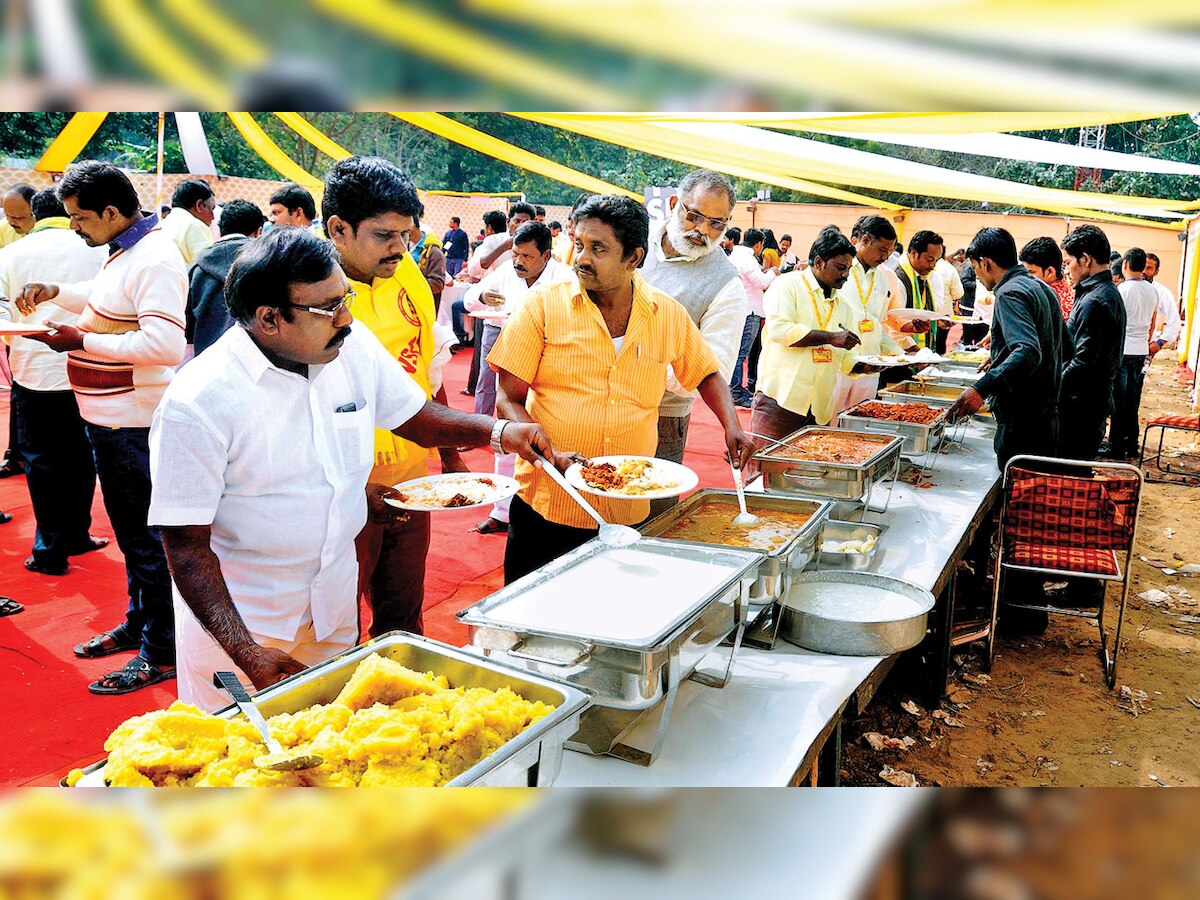 Fast & the feast: Andhra Pradesh CM Chandrababu Naidu offers free food to all visitors