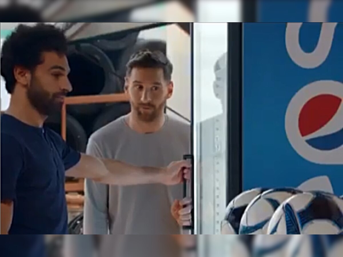 Mo Salah vs Messi: Watch the incredible showdown between the two in new Pepsi ad