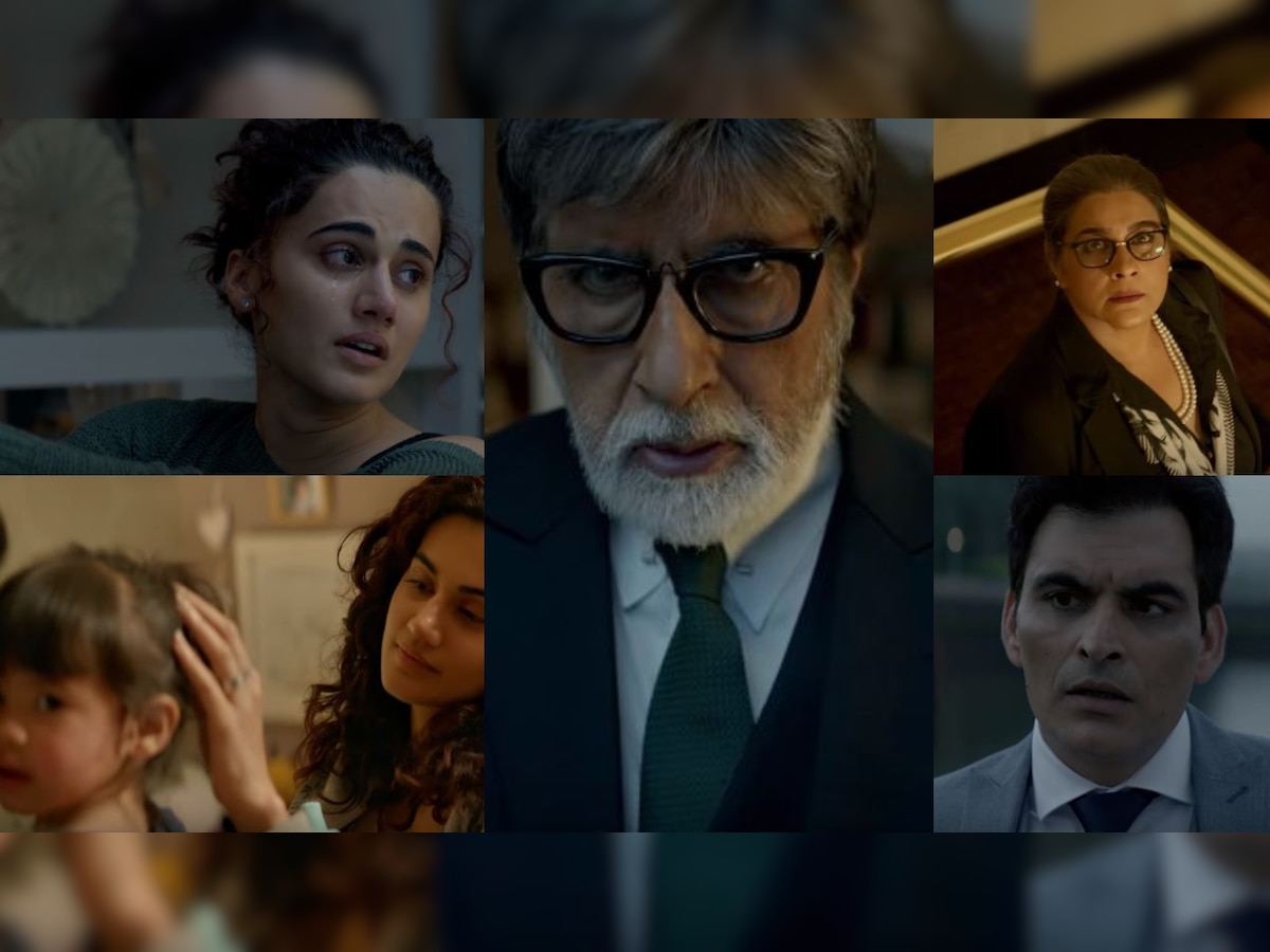 Badla trailer: Amitabh Bachchan and Taapsee Pannu are back at delivering their best performance