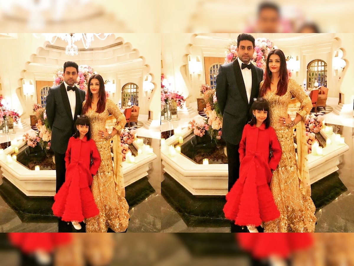 Aishwarya Rai Bachchan looks like million bucks as she celebrates Valentine’s Day with Abhishek Bachchan and Aaradhya