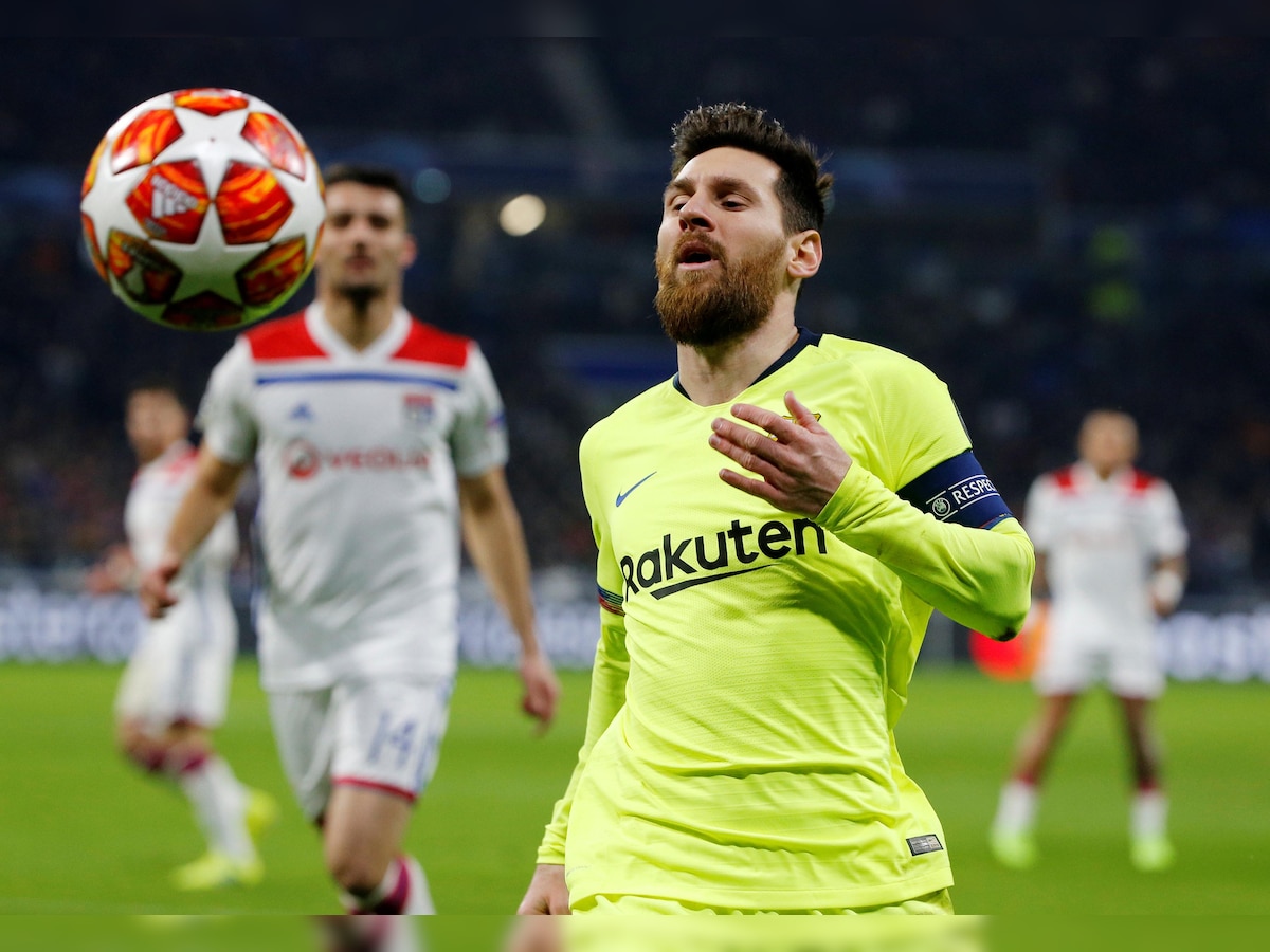 Champions League: Barcelona held as Lyon keep Lionel Messi and Co silent