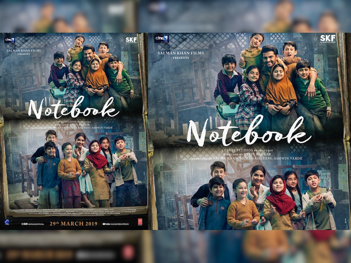 Salman Khan unveils new poster from Zaheer Iqbal-Pranutan starrer 'Notebook'