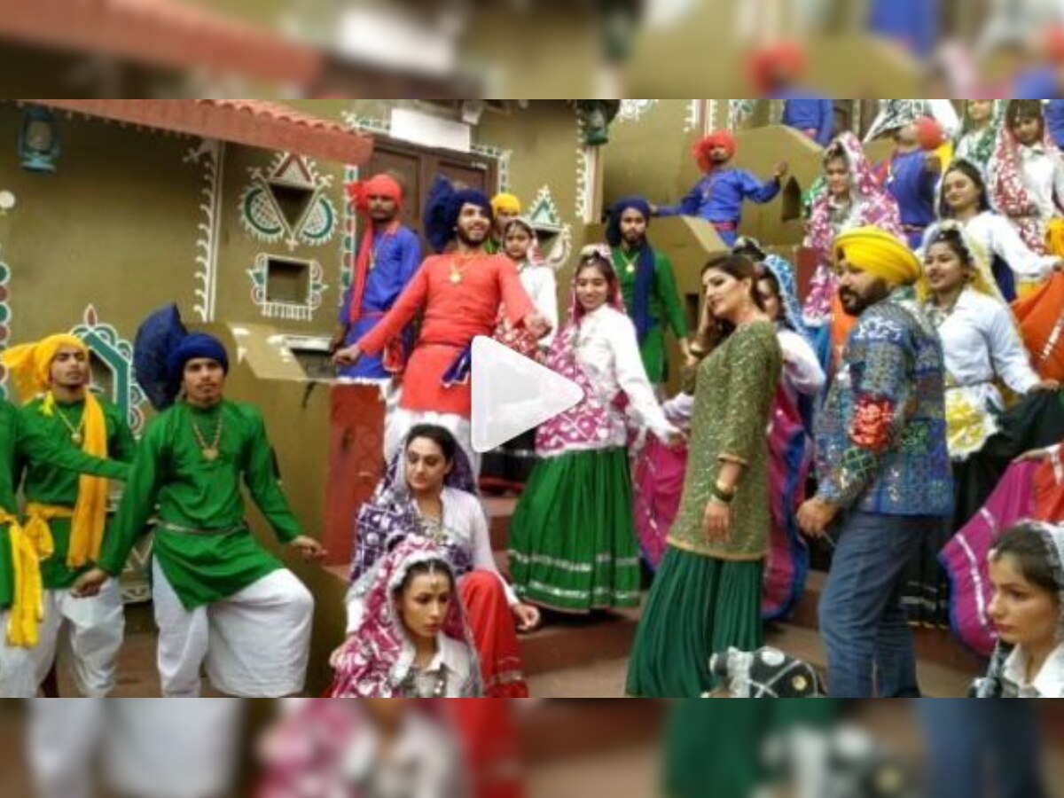 Sapna Choudhary cannot stop grooving with Daler Mehndi in this viral video