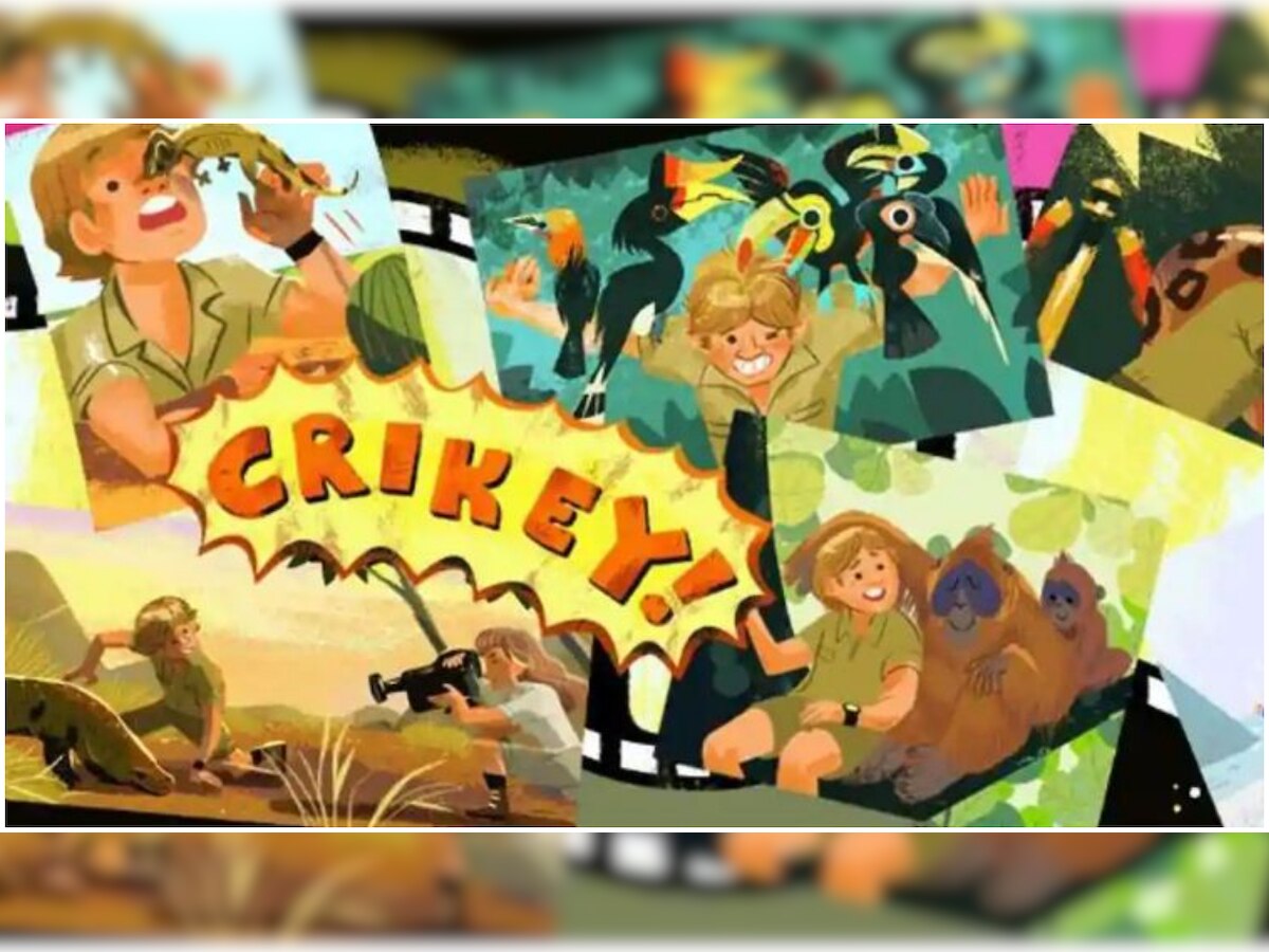 Google acknowledges achievements of Steve Irwin, honours him with Doodle on birth anniversary