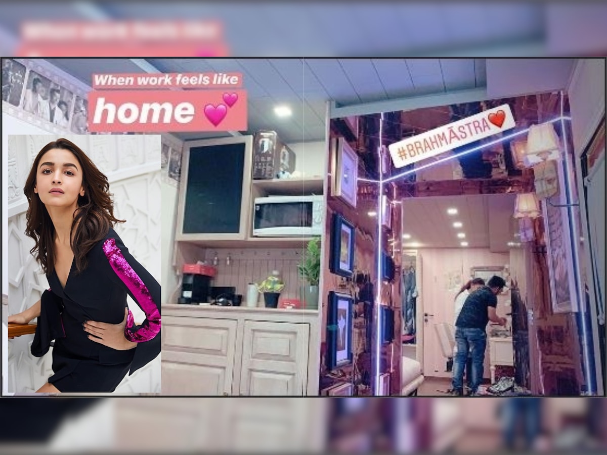 Alia Bhatt gives a virtual tour of her ritzy new vanity van, designed by Shah Rukh Khan’s wife Gauri Khan 