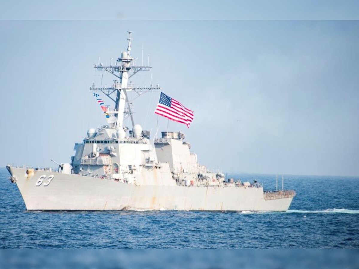 U.S. Navy ships pass through strategic Taiwan Strait, riling China