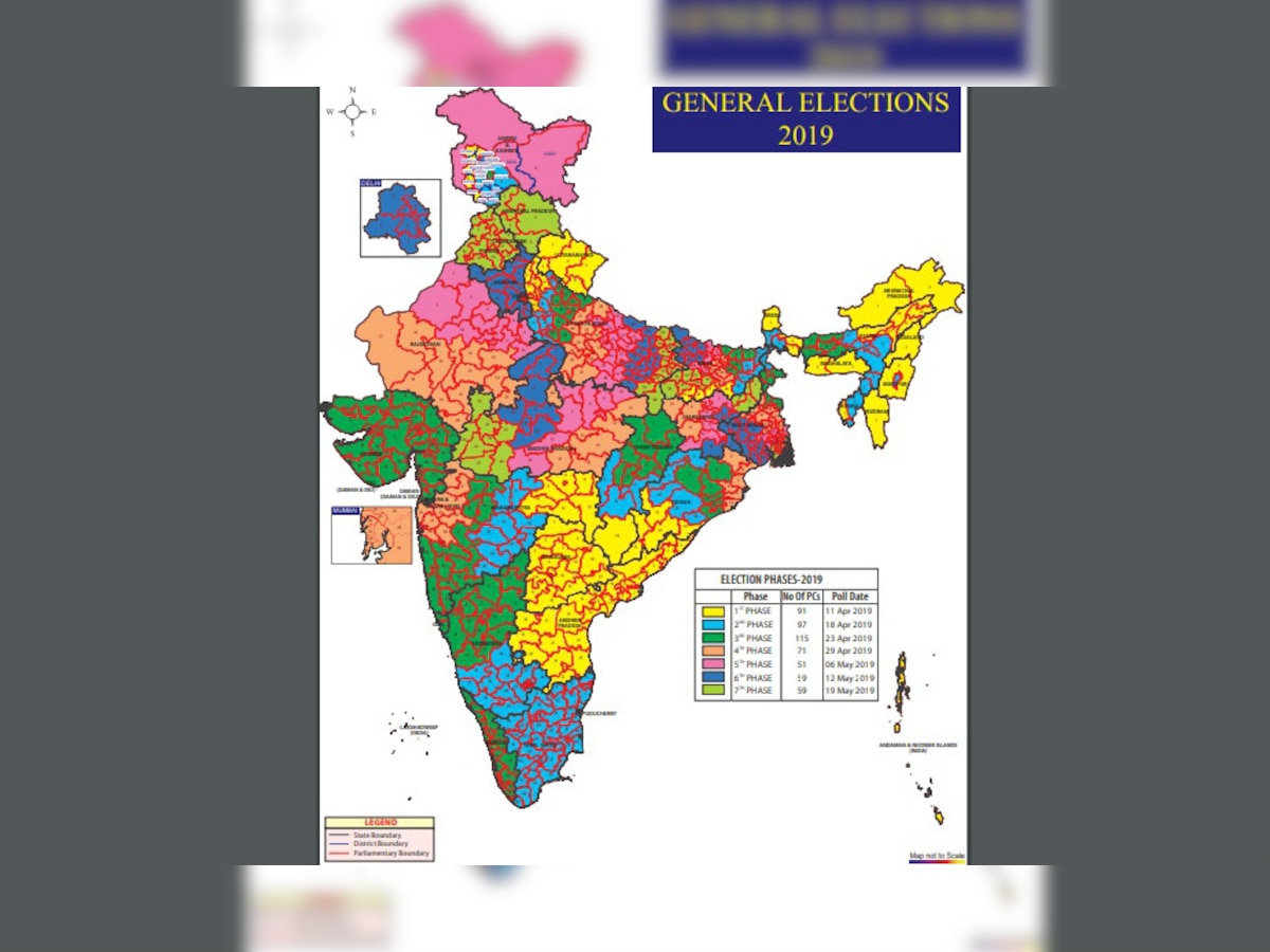 When will polling be held in your constituency: Lok Sabha election schedule of all 543 seats