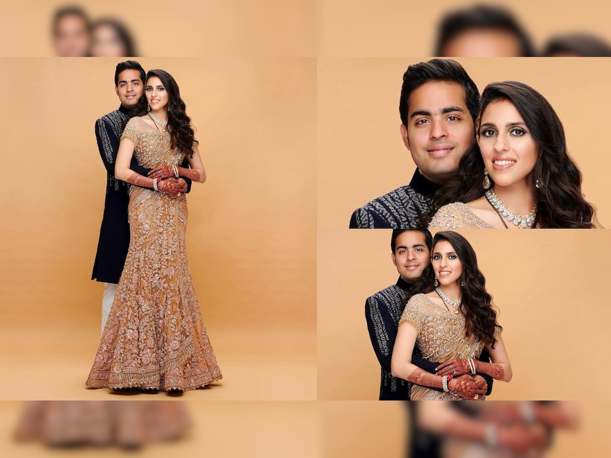 See pic: Akash Ambani-Shloka Mehta look ethereal in first picture from their wedding photoshoot