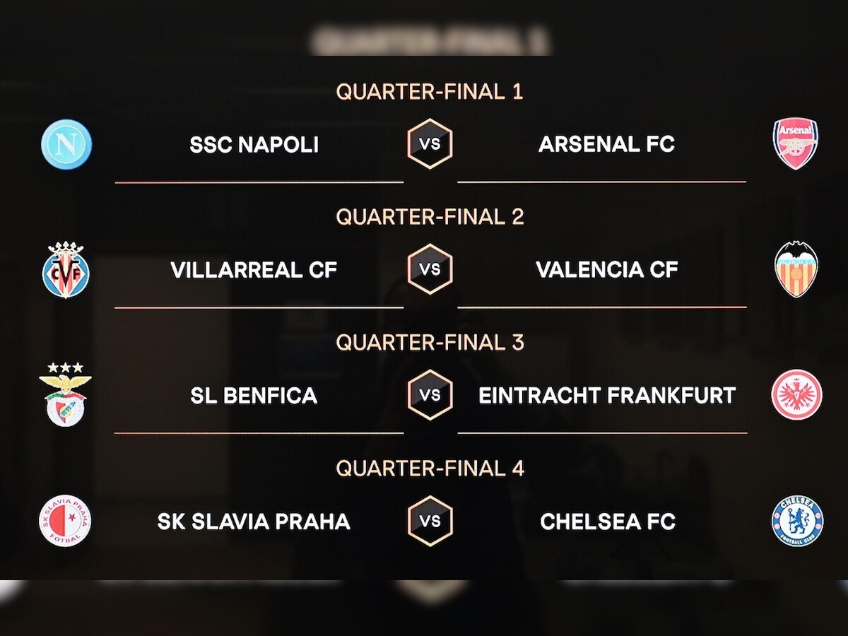 Europa League: Arsenal to take on Napoli, Chelsea paired with Slavia Prague