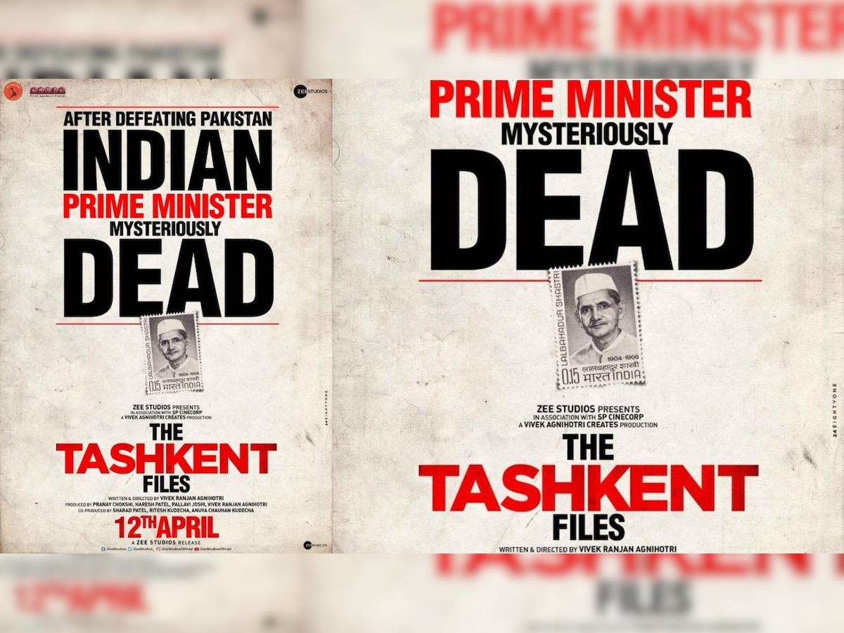 'The Tashkent Files' first poster: Vivek Agnihotri raises questions about Lal Bahadur Shastri's mysterious death