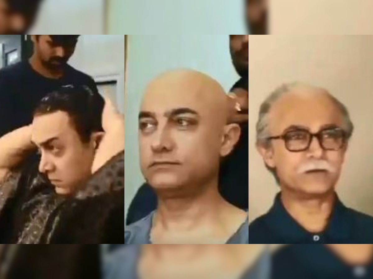 Aamir Khan's transformation into an old man has got the Internet talking