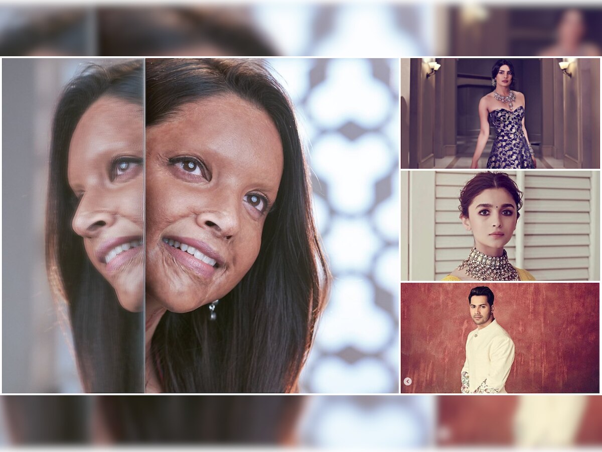 Deepika Padukone's first look in 'Chhapaak' gets applause from Priyanka Chopra, Alia Bhatt, Varun Dhawan