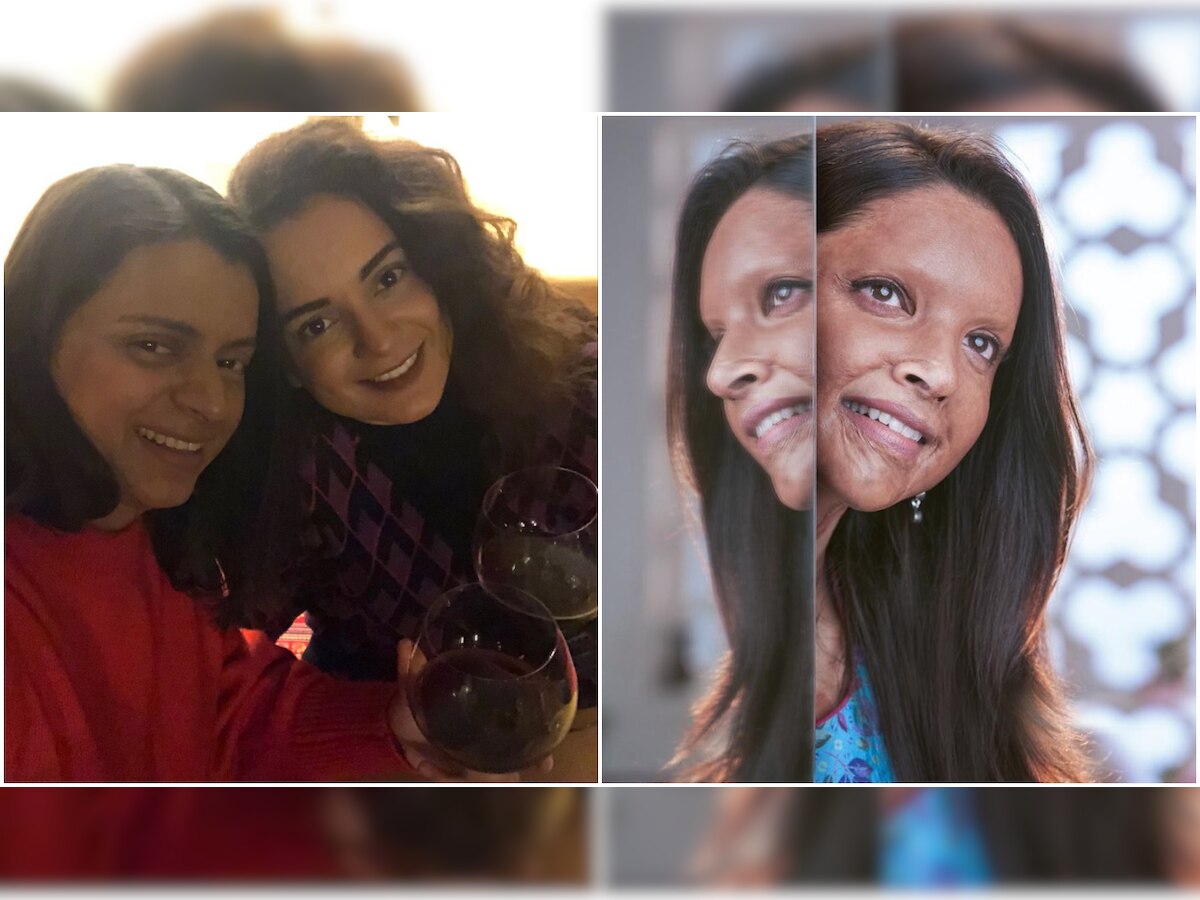 Deepika Padukone's 'Chhapaak' gets its biggest cheerleader, none other than Kangana Ranaut's sister Rangoli Chandel