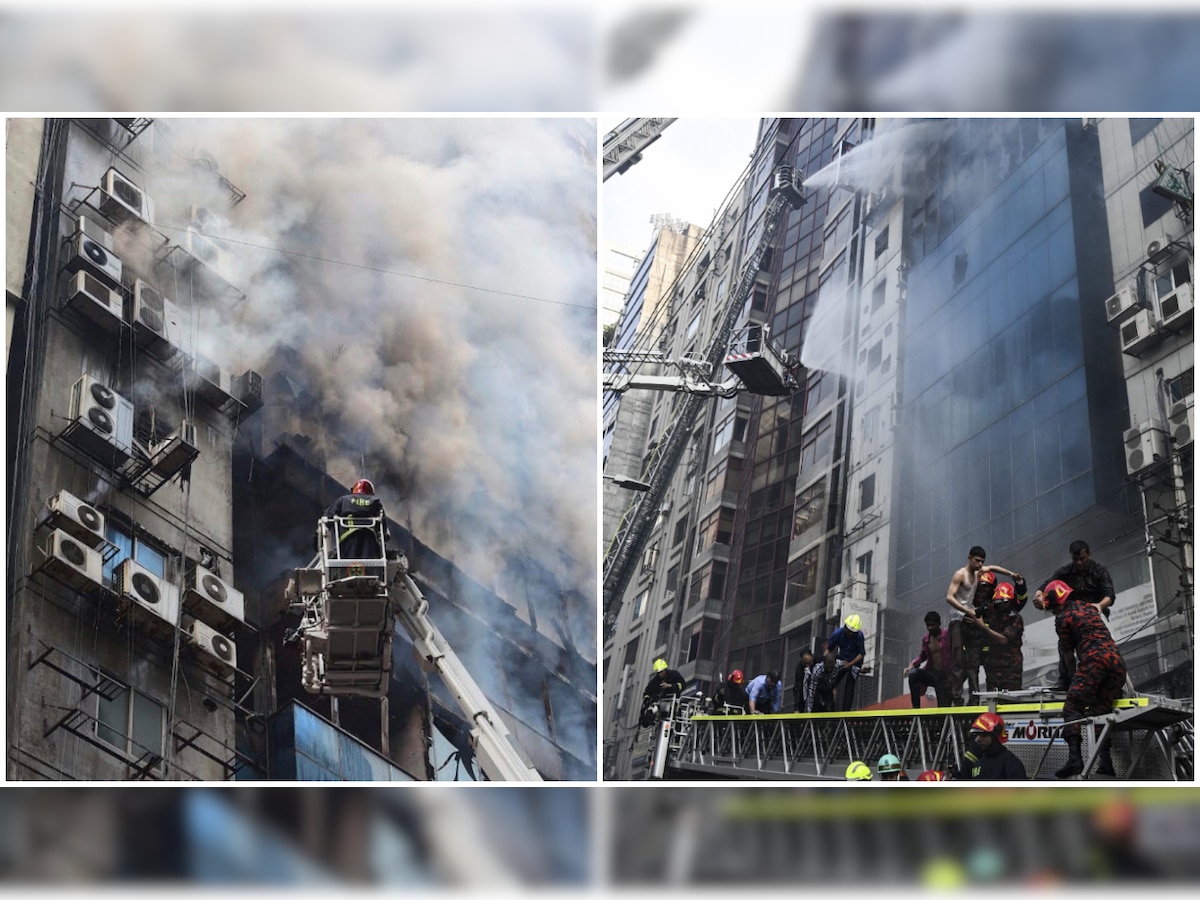 Bangladesh Fire: At least 19 die after fire engulfs 22-storey building in Dhaka