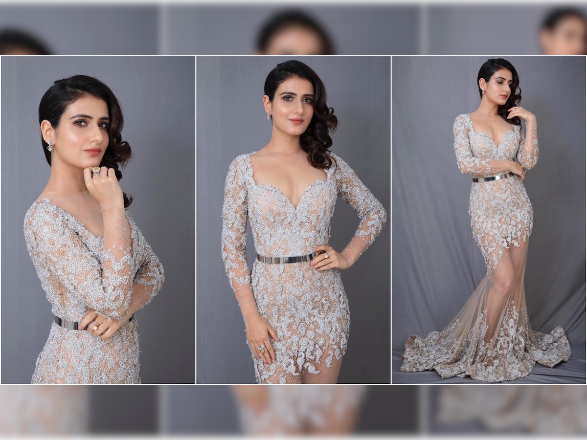 In Pics: 'Dangal' girl Fatima Sana Shaikh looks like a vision in white in her sheer white dress!