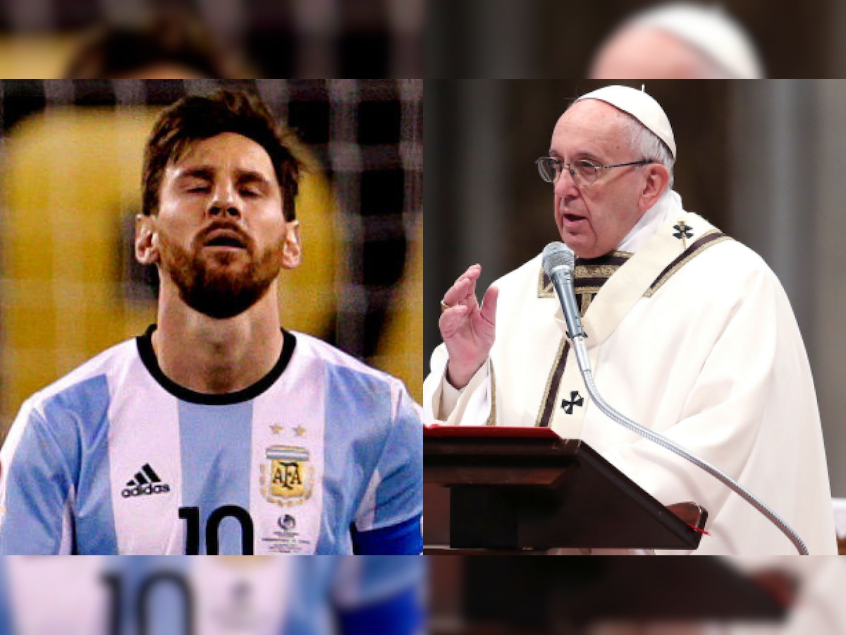 'Lionel Messi is not God': Pope Francis delivers his verdict on Barcelona superstar