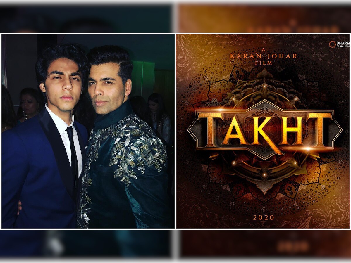 Karan Johar to launch Shah Rukh Khan's son Aryan Khan in 'Takht'?