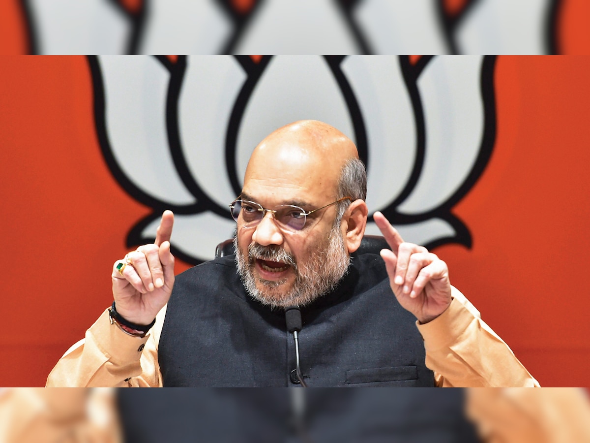 Amit Shah in Ahmedabad to address party issues