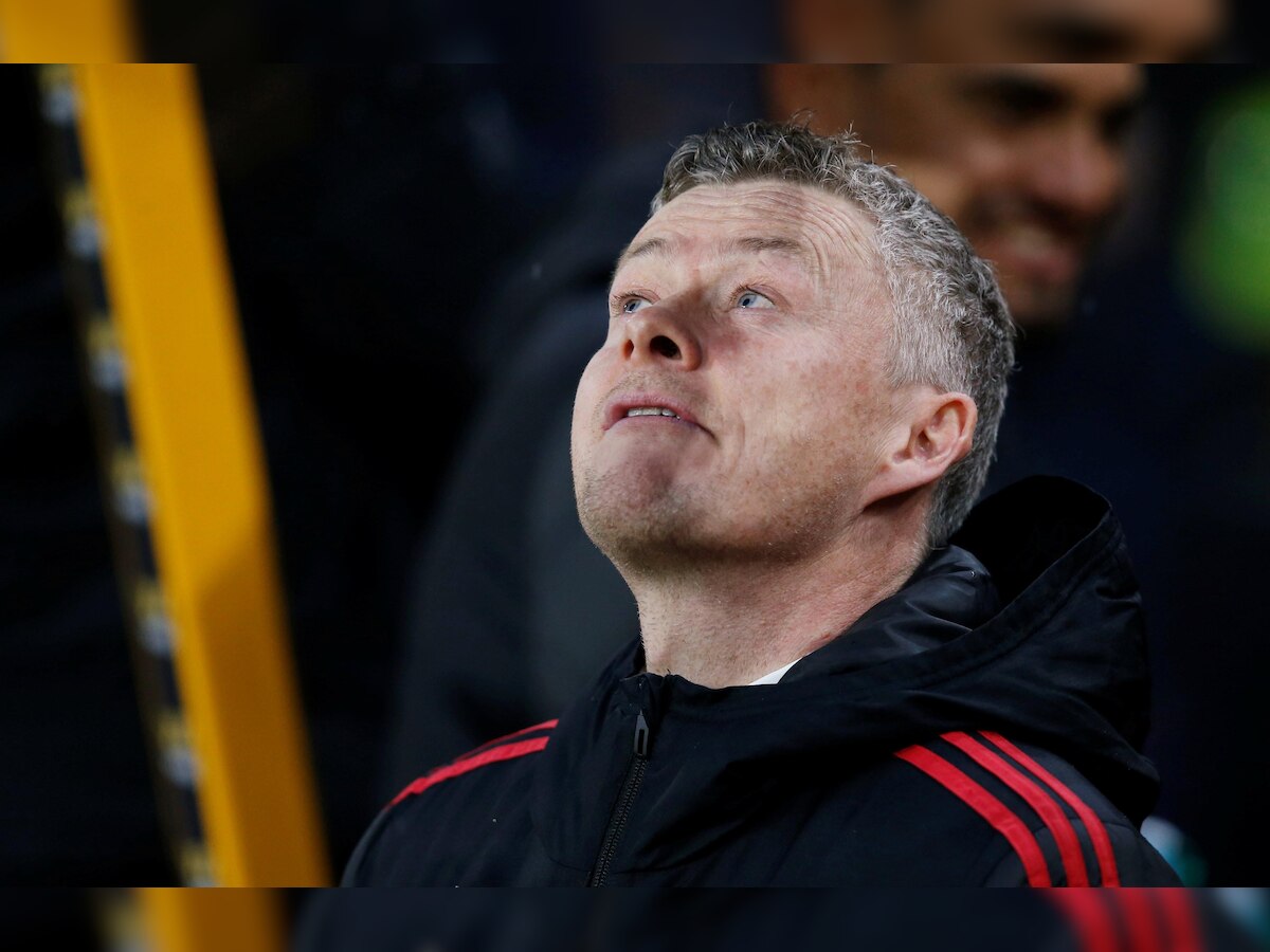 Solskjaer looking forward for stern Barca test after Wolves setback 