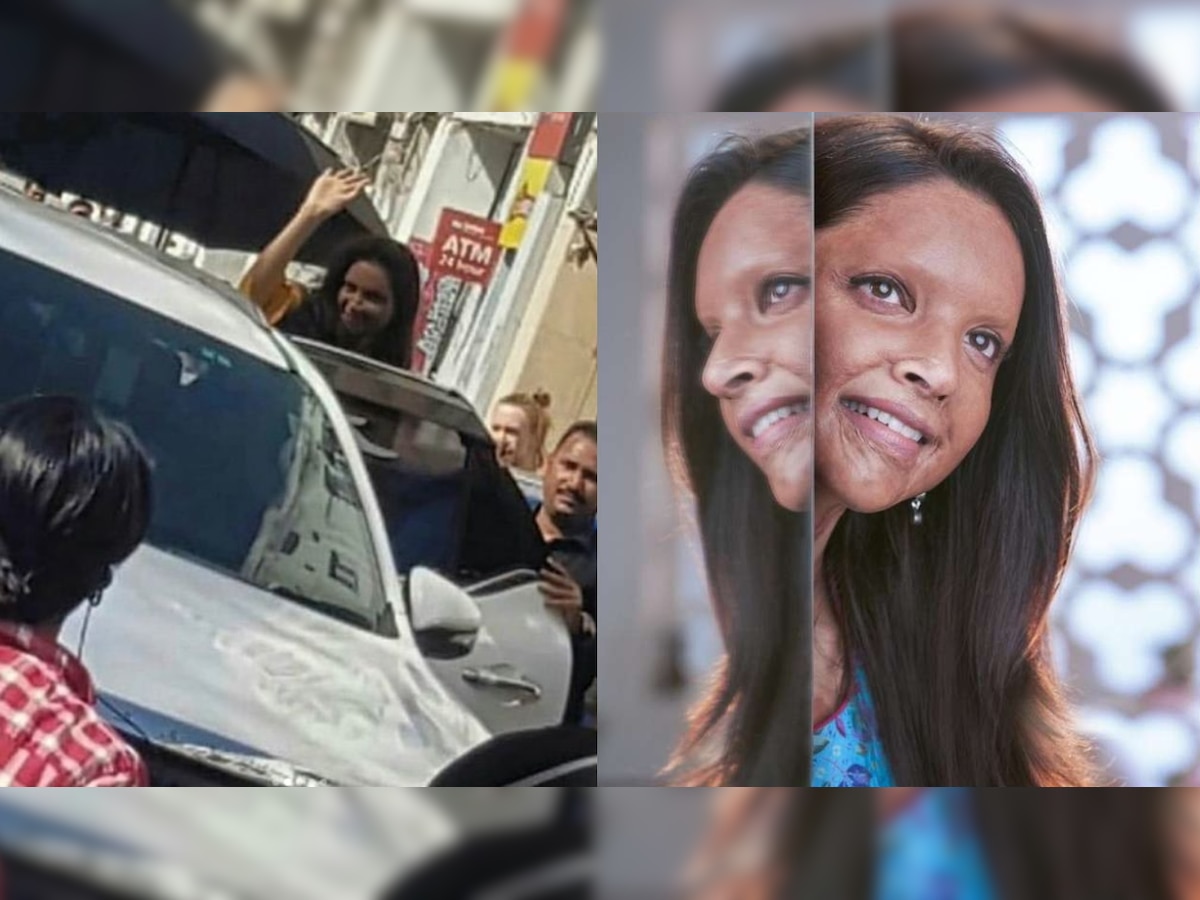 Watch: Fans gather in huge numbers to watch Deepika Padukone in 'Chhapaak' look