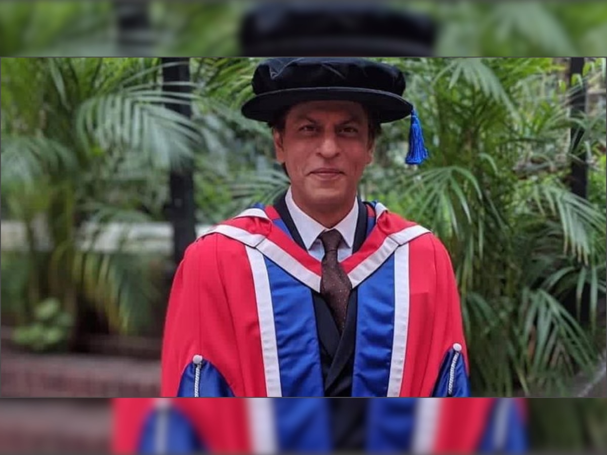 Hoarding the fruits of success leads to insecurity: Shah Rukh Khan in his doctorate acceptance speech 