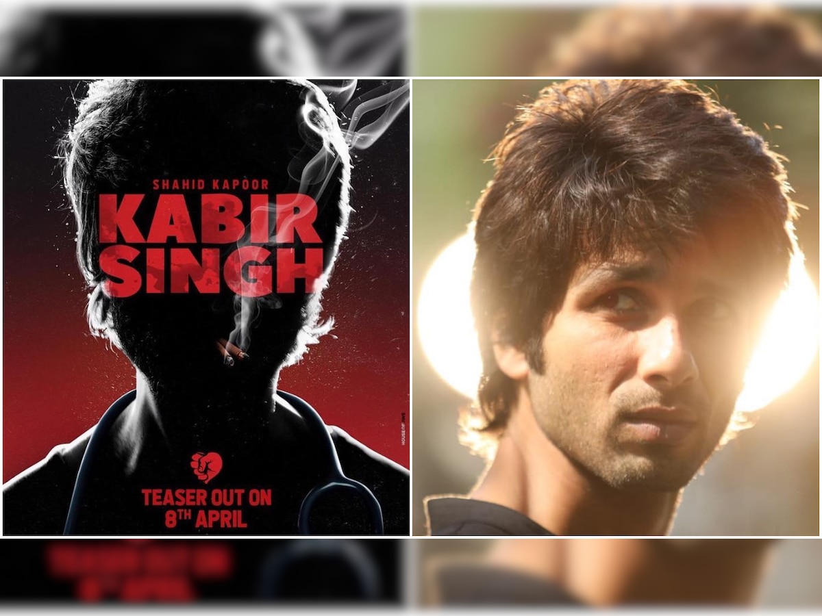 Shahid Kapoor shares an awesome silhouette poster of 'Kabir Singh'; teaser to be out on THIS date