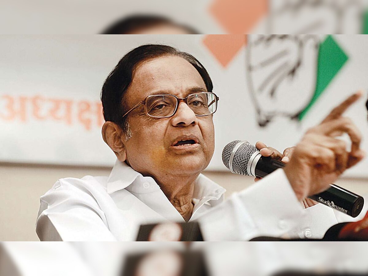 Government planning I-T raids at my residence to cripple poll campaign, alleges P Chidambaram