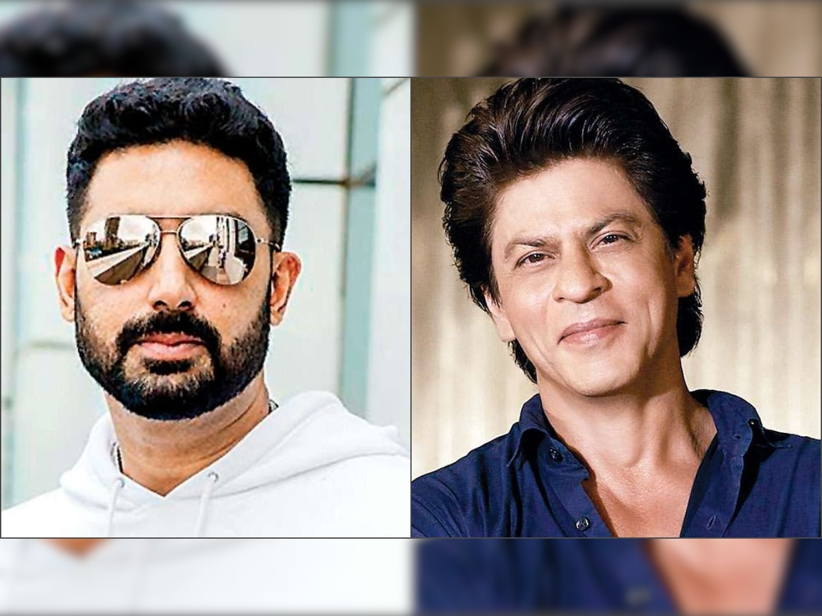 Shah Rukh Khan's reply to Abhishek Bachchan's 'Monday Motivation' post cannot be missed!