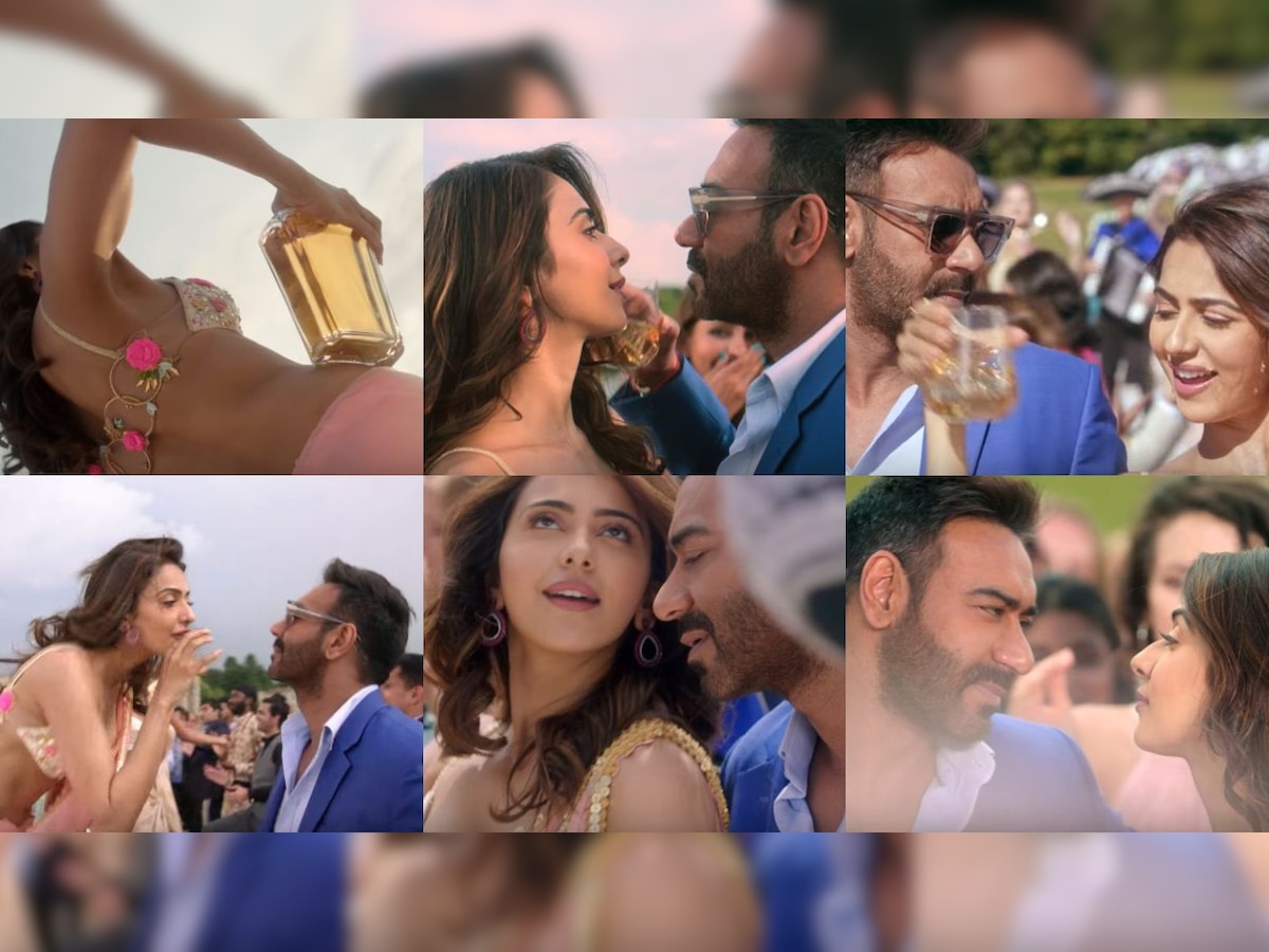 'De De Pyaar De' song 'Vaddi Sharaban': Rakul Preet Singh is high on energy but Ajay Devgn is tough nut to crack!