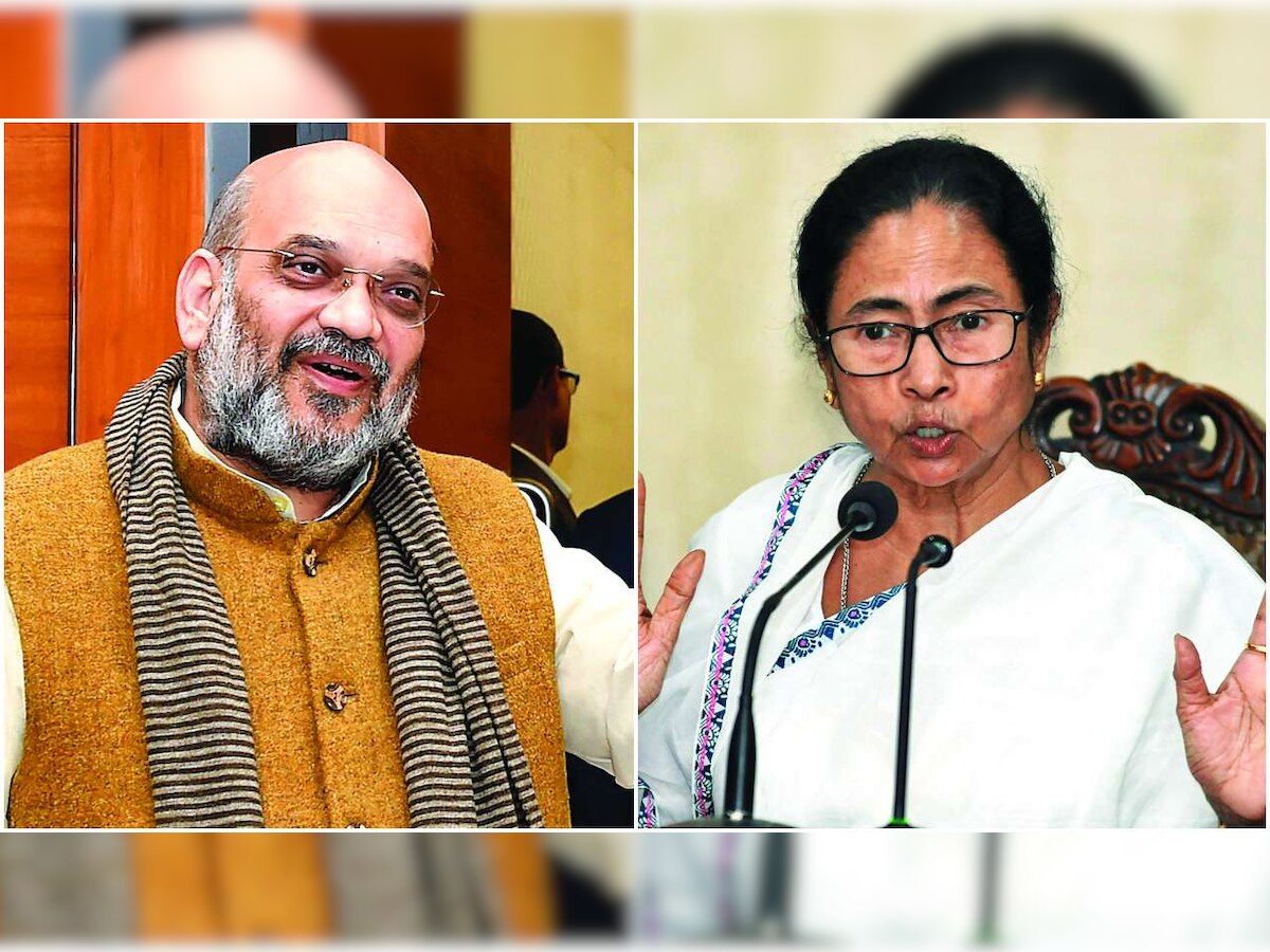 West Bengal: Mamata Banerjee, Amit Shah engage in verbal duel