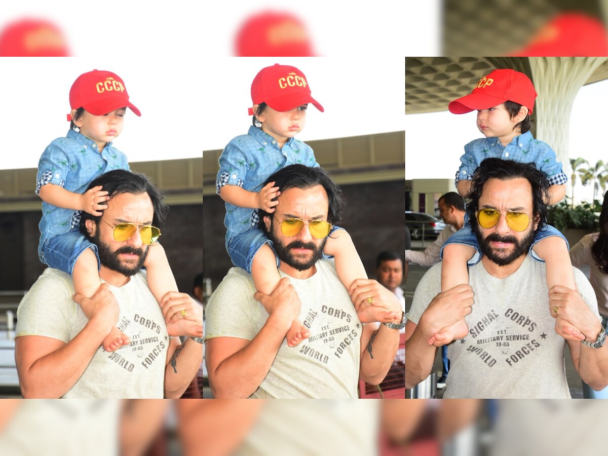 Saif Ali Khan SHOUTS 'Bass Karo, Bachcha Andha Ho Jaayega' at photographers clicking away Taimur