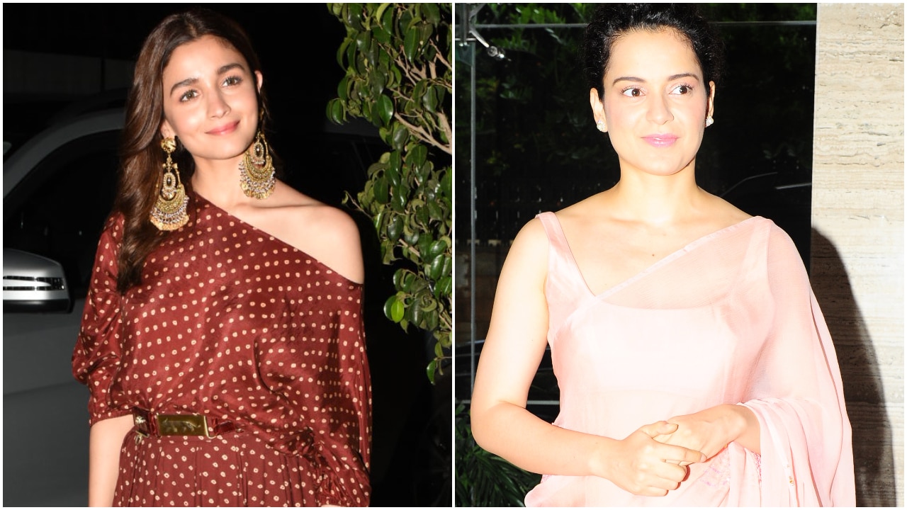 Alia Bhatt Responds To Kangana Ranaut's 'stop Pampering Mediocre Work ...