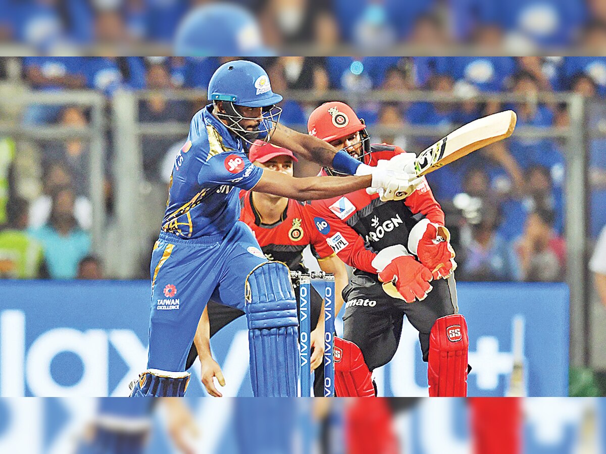 IPL 2019: Hardik Pandya blitz outshines AB de Villiers show as Mumbai Indians beat Royal Challengers Bangalore