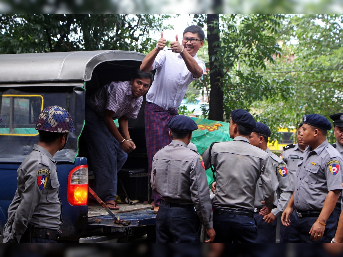 Reporters jailed in Myanmar for Rohingya massacre report, US border photographers win Pulitzer Prizes