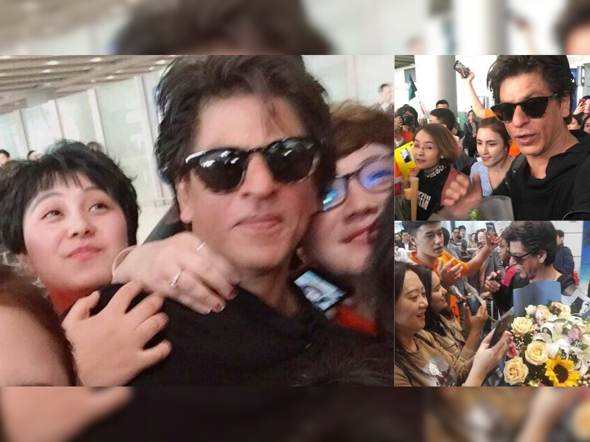 Watch: Shah Rukh Khan gets mobbed in China, says 'I am Red all over!!'