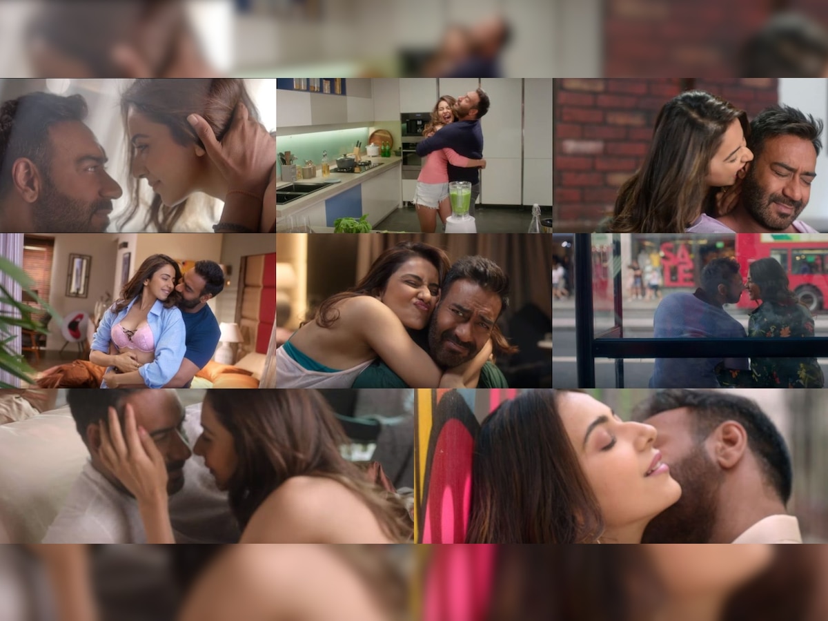 Rakul Preeti Sex Videos - De De Pyaar De' song 'Tu Mila To Haina': Ajay Devgn and Rakul Preet are so  drunk in love that we can't even!