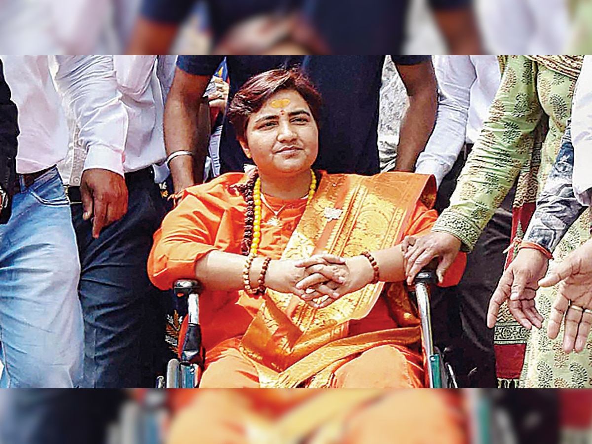 Sadhvi Pragya declares Rs 4 lakh assets; gets FIR for Babri razing remark