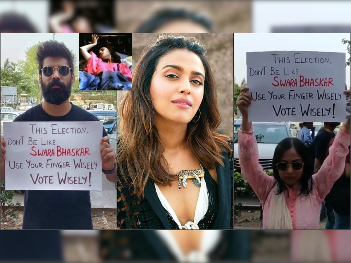 'Use your finger wisely': Swara Bhasker gets trolled for her masturbation scene in Veere Di Wedding during Mumbai Polls