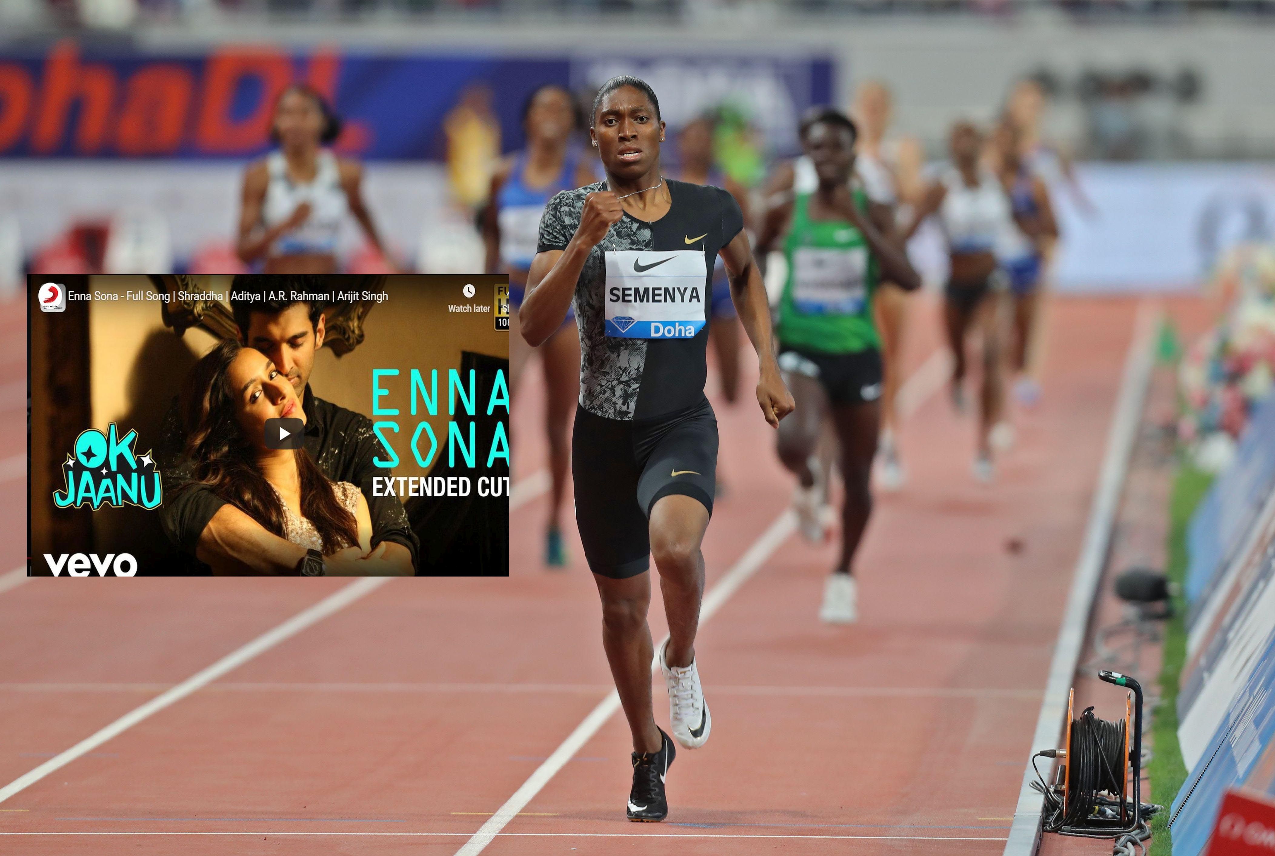 Enna Sona Kyu Rab Ne Banaya Defiant Caster Semenya Shares Ar Rahman Song And We Are All Shook Enna sona song lyrics in hindi from movie ok jaanu, sung by arijit singh and composed by a. enna sona kyu rab ne banaya defiant caster semenya shares ar rahman song and we are all shook