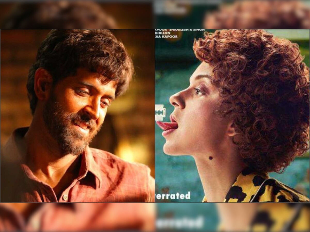 It's going to be Kangana Ranaut vs Hrithik Roshan once again! 'Mental Hai Kya' to clash with 'Super 30' at Box Office!