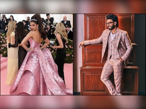 Ranveer Singh leaves a 'smashing' comment on Deepika Padukone's Barbie look at Met Gala 2019