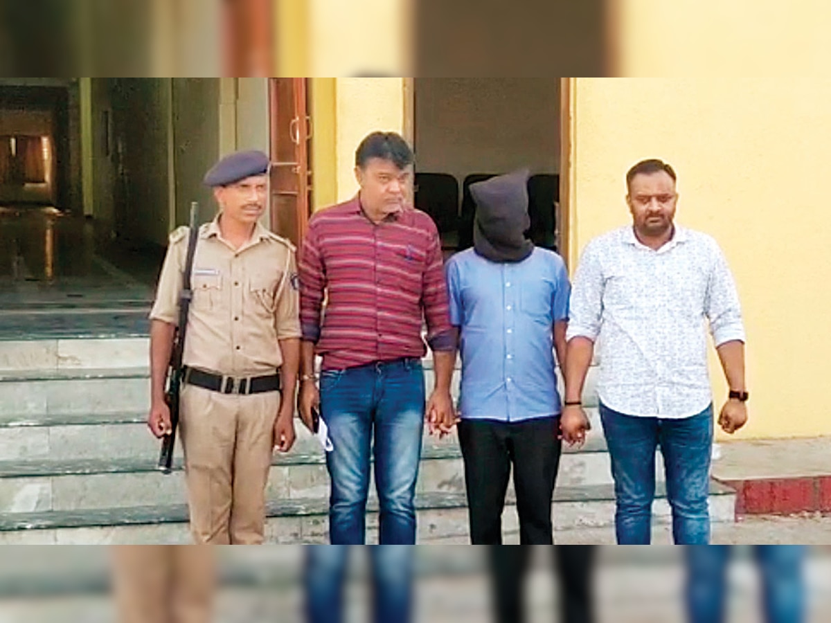 LRD paper leak: 1 of the main accused held from Gurugram