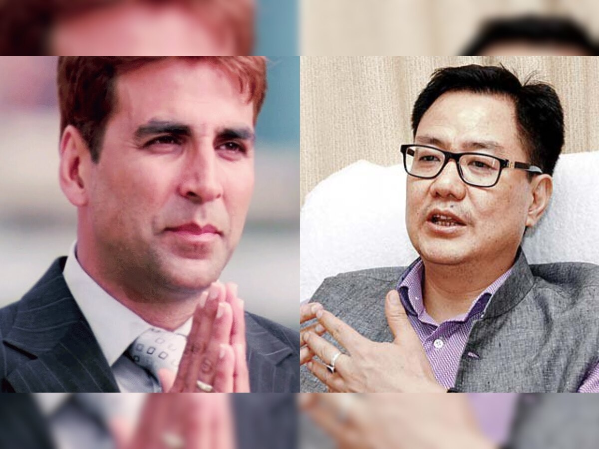 Akshay Kumar thanks Union Minister Kiren Rijiju for standing by him in Canadian citizenship controversy